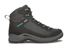 Lowa Wanderschuhe Taurus Pro Mid GTX (All-Terrain, Veloursleder, wasserdicht) anthrazitgrau Damen